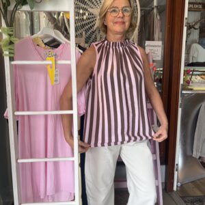 Bluse Streifen