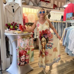 Alternative view of Kleid LUREX Frida