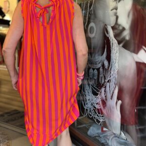 Alternative view of Kleid Stripe kurz